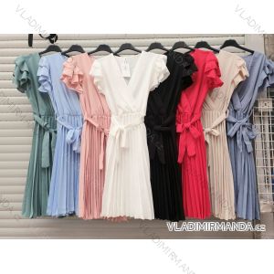 Elegantes Langarmkleid für Damen (S / M ONE SIZE) ITALIENISCHE MODE IMWP21u3727