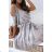 Kleid mit 3/4 Ärmeltasche für Damen (uni sl) ITALIAN Fashion IM3181746