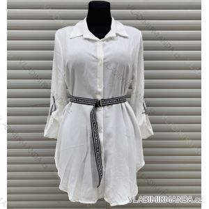 Langarm-Hemdkleid für Damen (S / M ONE SIZE) ITALIENISCHE MODE IMWY21016
