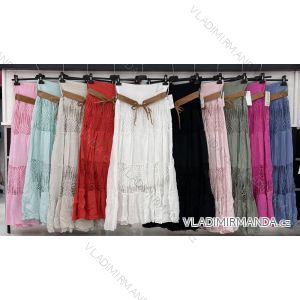 Kleid mit 3/4 Ärmeltasche für Damen (uni sl) ITALIAN Fashion IM3181746