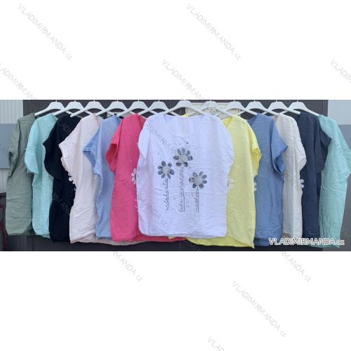 Kleid mit 3/4 Ärmeltasche für Damen (uni sl) ITALIAN Fashion IM3181746