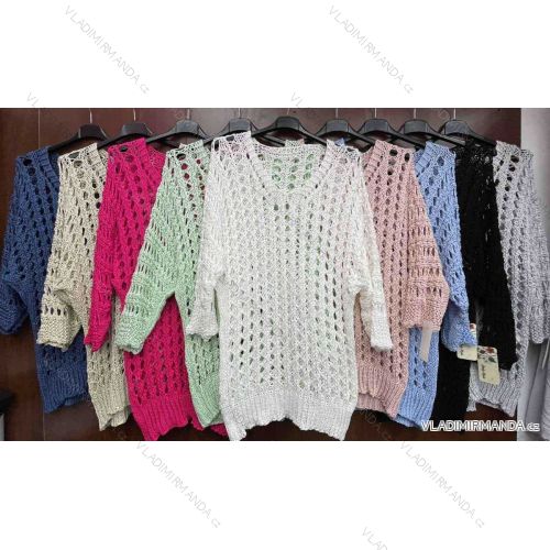 Damen Langarm Pullover (S / M / L Einheitsgröße) ITALIAN FASHION IMWA214327