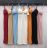 Kleid mit 3/4 Ärmeltasche für Damen (uni sl) ITALIAN Fashion IMWD20527