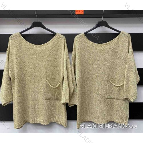Damen Langarm Pullover (S / M / L Einheitsgröße) ITALIAN FASHION IMWA214327