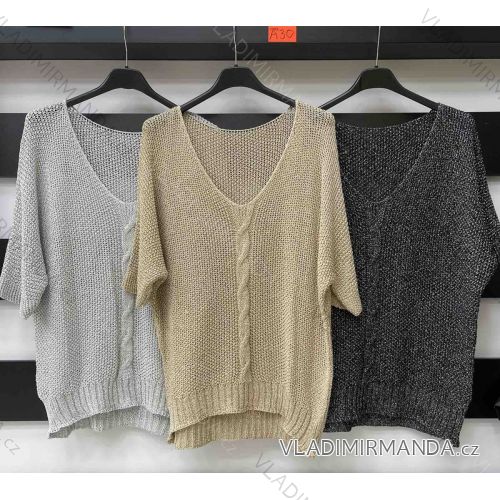Damen Langarm Pullover (S / M / L Einheitsgröße) ITALIAN FASHION IMWA214327