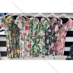 Elegantes Langarmkleid für Damen (S / M / L EINE GRÖSSE) ITALIENISCHE MODE IMWA21002