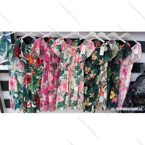 Elegantes Langarmkleid für Damen (S / M / L EINE GRÖSSE) ITALIENISCHE MODE IMWA21002