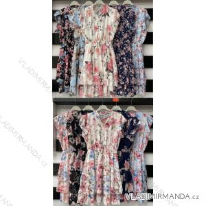 Kleid mit 3/4 Ärmeltasche für Damen (uni sl) ITALIAN Fashion IM3181746