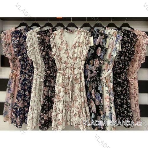 Elegantes Langarmkleid für Damen (S / M / L EINE GRÖSSE) ITALIENISCHE MODE IMWA21002