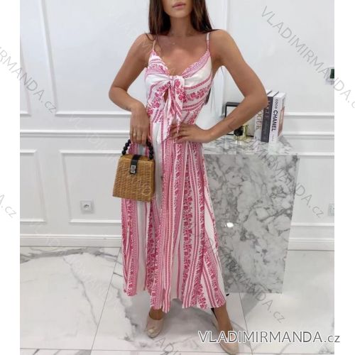 Kleid mit 3/4 Ärmeltasche für Damen (uni sl) ITALIAN Fashion IMWD20527