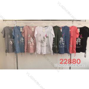 Hemdbluse 3/4 Ärmel (UNI XL-3XL) ITALIENISCHE MODA IM420486