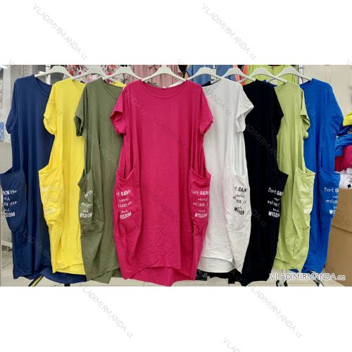 Hemdbluse 3/4 Ärmel (UNI XL-3XL) ITALIENISCHE MODA IM420486