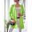 Hemdbluse 3/4 Ärmel (UNI XL-3XL) ITALIENISCHE MODA IM420486