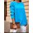 Hemdbluse 3/4 Ärmel (UNI XL-3XL) ITALIENISCHE MODA IM420486