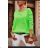 Hemdbluse 3/4 Ärmel (UNI XL-3XL) ITALIENISCHE MODA IM420486
