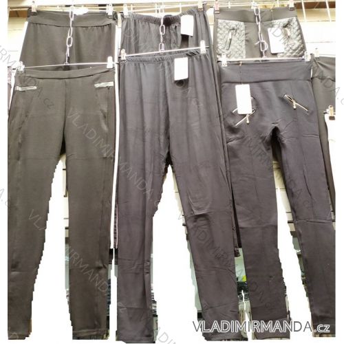 Leggings 3/4 kurze Damen Übergröße (4xl-7xl) ELEVEK ZW7-4