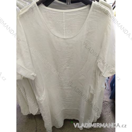 Sommerkleid für Damen (Einheitsgröße / Weiß) ITALIAN MODA IM7177582