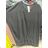 Kleid Kurzarm Damen (Uni L-2XL) ITALIENISCH MODA IMS20004