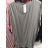 Kleid Kurzarm Damen (Uni L-2XL) ITALIENISCH MODA IMS20004