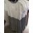 Kleid Kurzarm langen Sommerstreifen Damen (uni sl) ITALIENISCHE MODA IM718227