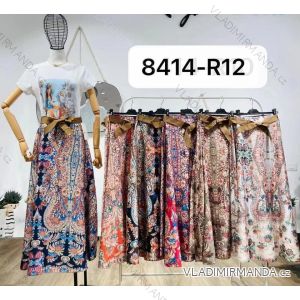 Langer Damenrock (uni s / m) ITALIAN FASHION IM9191040