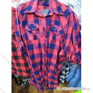 T-Shirt Kurzarm mit Spitze Frauen (Uni s / m) TURKISH FASHION TM920024