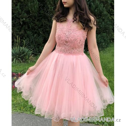 Elegantes kurzes Damenkleid (sml) ITALIENISCHES MODA IM919014