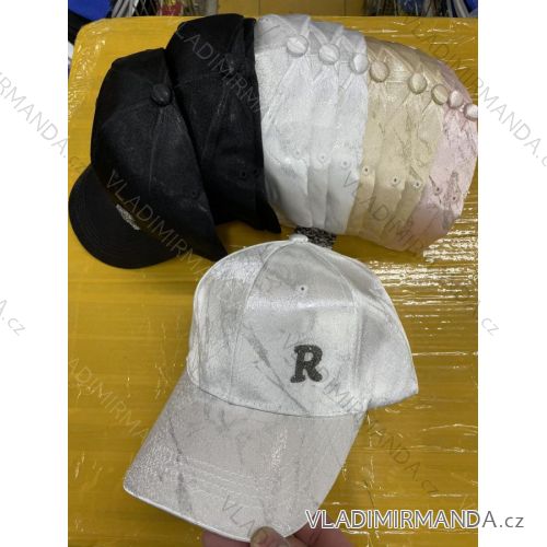 Kappe mit Steinen Frauen (uni) POLEN PRODUCTION PV420025