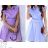 Kleid mit Knöpfen und geknöpften Damen (uni s-m) ITALIAN FASHION IM2203948