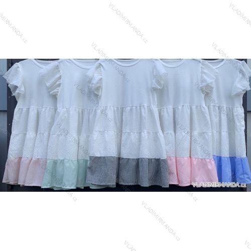 Kleid mit 3/4 Ärmeltasche für Damen (uni sl) ITALIAN Fashion IM3181746