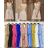 Kleid mit Knöpfen und geknöpften Damen (uni s-m) ITALIAN FASHION IM2203948