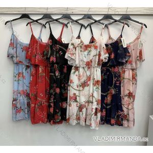 Kleid mit 3/4 Ärmeltasche für Damen (uni sl) ITALIAN Fashion IM3181746