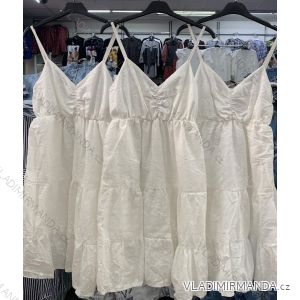 Kleid mit 3/4 Ärmeltasche für Damen (uni sl) ITALIAN Fashion IM3181746