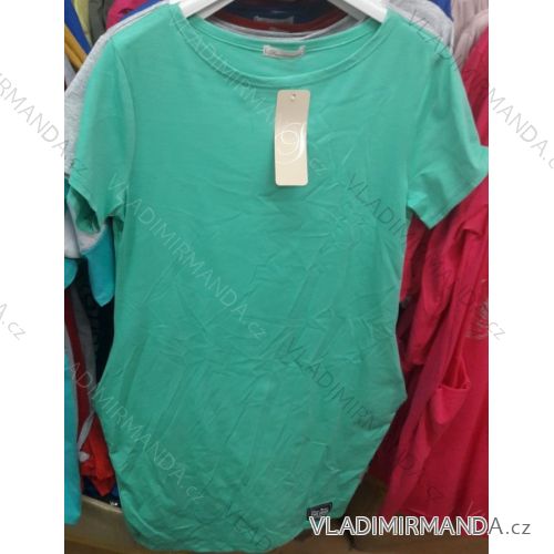 Kleid / Tunika Königin Damen 3/4 Ärmel (uni sl) ITALIENISCHE Mode IMC19052 S / M Schwarz