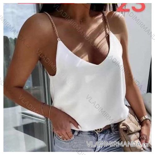 Sommersatin-Unterhemd (uni s / m) ITALIAN MODE IM919687