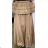 Kleid mit 3/4 Ärmeltasche für Damen (uni sl) ITALIAN Fashion IM3181746