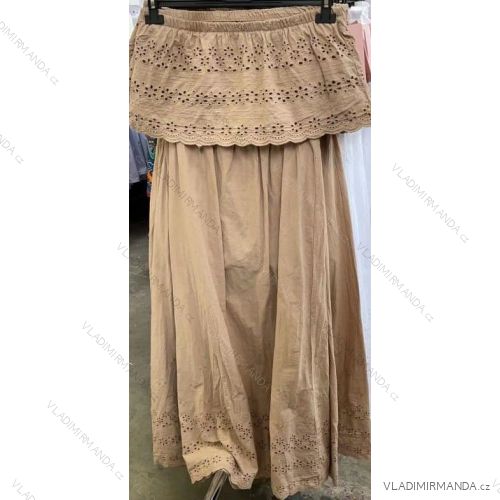 Kleid mit 3/4 Ärmeltasche für Damen (uni sl) ITALIAN Fashion IM3181746