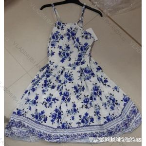 Damen trägerloses Kleid (uni s / m) ITALIAN FASHION IMM200357