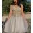 Elegantes kurzes Damenkleid (sml) ITALIENISCHES MODA IM919014