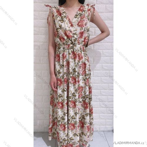 Kleid mit 3/4 Ärmeltasche für Damen (uni sl) ITALIAN Fashion IM3181746