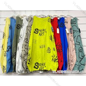 Kleid mit 3/4 Ärmeltasche für Damen (uni sl) ITALIAN Fashion IM3181746