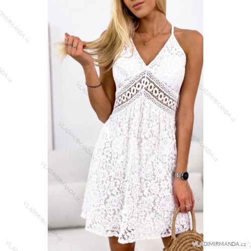 Kleid mit 3/4 Ärmeltasche für Damen (uni sl) ITALIAN Fashion IMWD20527