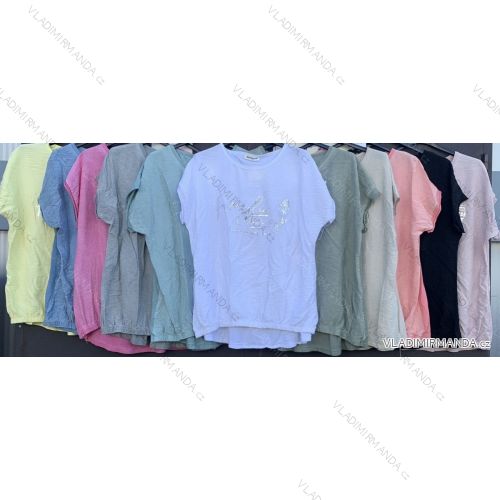 Kleid mit 3/4 Ärmeltasche für Damen (uni sl) ITALIAN Fashion IM3181746