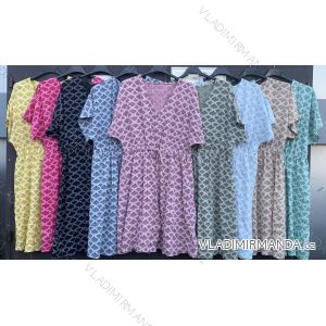 Kleid mit 3/4 Ärmeltasche für Damen (uni sl) ITALIAN Fashion IM3181746