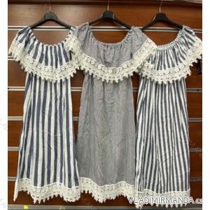 Elegantes Langarmkleid für Damen (S / M / L EINE GRÖSSE) ITALIENISCHE MODE IMWA21002