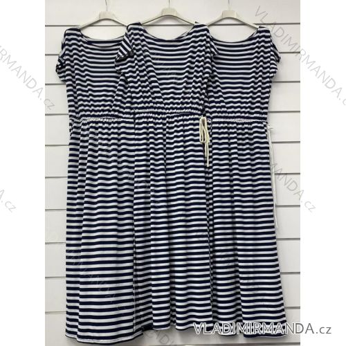 Kleid mit 3/4 Ärmeltasche für Damen (uni sl) ITALIAN Fashion IM3181746