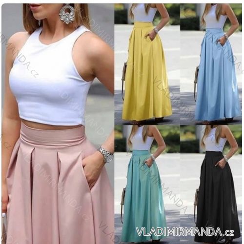 Sukně dlouhá dámská (UNI S/M) ITALSKÁ MÓDA IMM20688