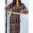 Kleid mit 3/4 Ärmeltasche für Damen (uni sl) ITALIAN Fashion IMWD20527