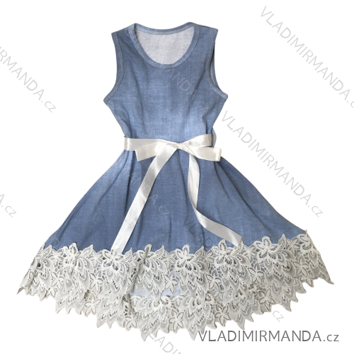 Kleid für Mädchen junges Mädchen mit Pailletten (4-12 Jahre) ITALIENISCHE MLADA Móda IMM2191124