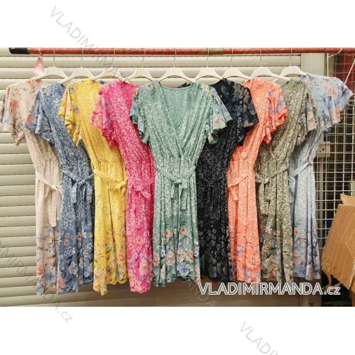 Elegantes Langarmkleid für Damen (S / M ONE SIZE) ITALIENISCHE MODE IMWP21u3727